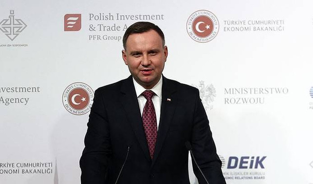 Polonya Cumhurbaşkanı Duda: Türkiye ile ilişkilerimiz iyi yönde ilerliyor