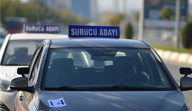 Sürücü Kursu sınavında değişiklik
