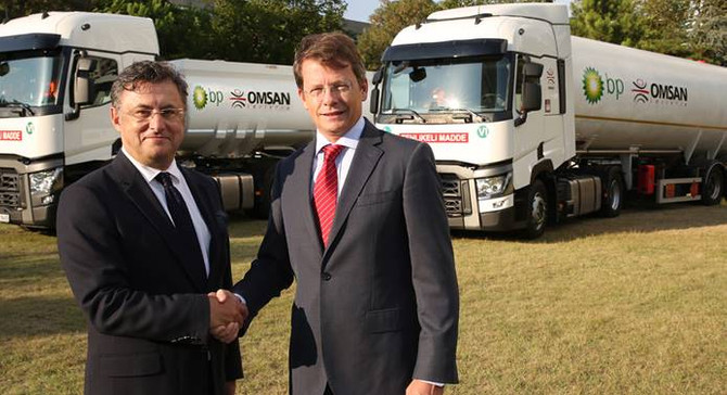 BP Türkiye ile OMSAN taşımada iş birliği yaptı