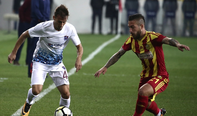 Trabzonspor, Yeni Malatyaspor'a mağlup oldu