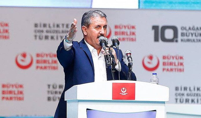 Destici, yeniden BBP Genel Başkanlığına seçildi