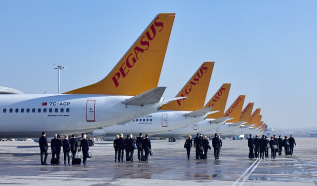 Pegasus'ta hedef, 2018'de 30 milyon yolcu