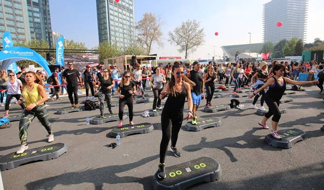5 bin sporsever İstanbul’un spor festivali Sweatfest’de buluştu