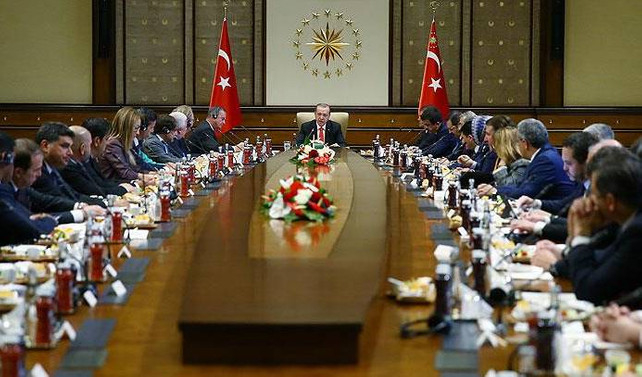 Erdoğan, ABD heyetini kabul etti