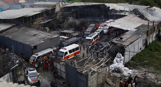 Endonezya'da havai fişek fabrikasında patlama: 47 ölü