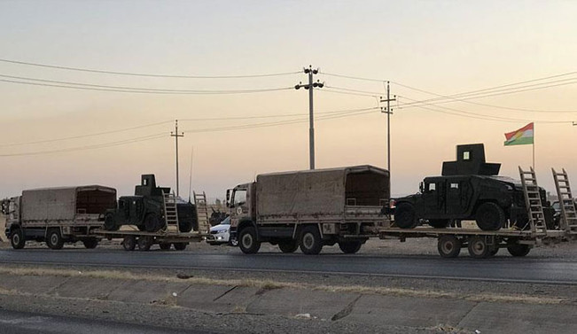 Irak güçleri ile Peşmerge arasındaki çatışmalar devam ediyor