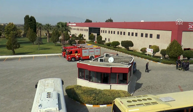 Tekstil fabrikasında 68 işçi hastanelik oldu