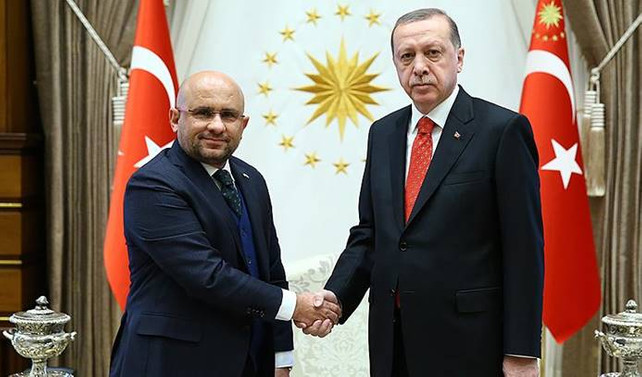 Erdoğan, Yeşilay Genel Başkanı Öztürk’ü kabul etti