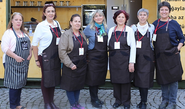 Yedi kadından yedi bölgenin yemekleri…