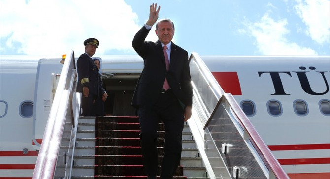 Cumhurbaşkanı Erdoğan Bakü'ye geldi