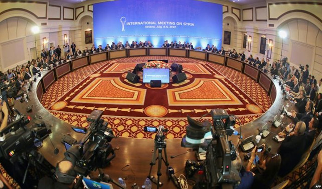 Astana toplantılarının 7'ncisi başladı