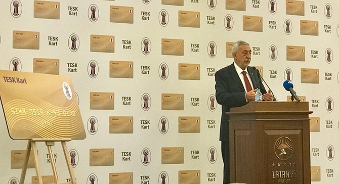 Esnaflara yüzde 50 indirim sağlayacak TESK Kart geliyor