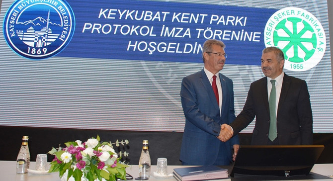 Keykubat Kent Park projesi için imza atıldı