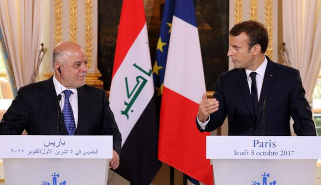 Macron: Güçlü bir Irak devleti istiyoruz