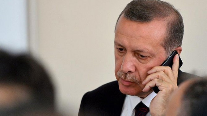 Cumhurbaşkanı Erdoğan, Macron ile görüştü