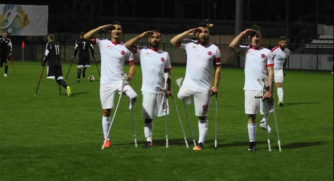 Ampute Milli Takımı yarı finalde