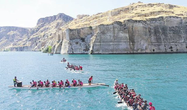 Gaziantep’te rengârenk bir mola