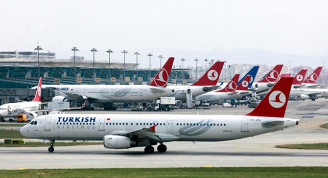 THY'nin yolcu sayısı yüzde 6.9 arttı