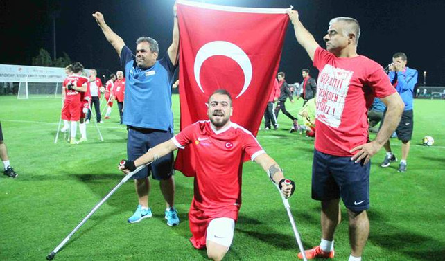 Ampute Milli Futbol Takımımız, Avrupa şampiyonu oldu
