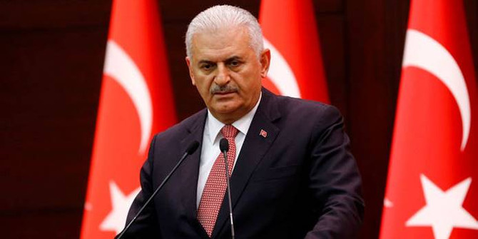 Başbakan Yıldırım'dan İran'a başsağlığı