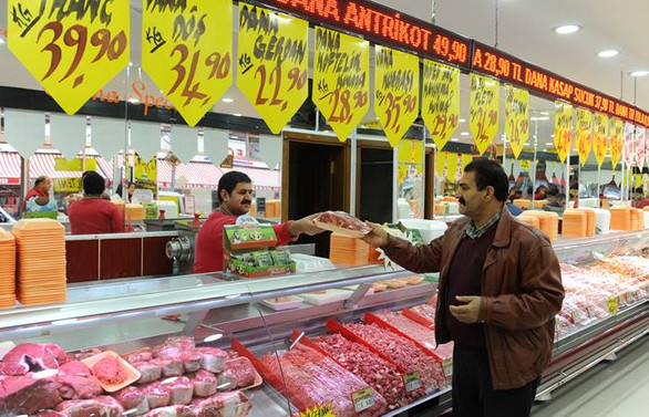Ucuz et satışı etkili oldu, et fiyatları yüzde 10-15 geriledi