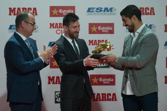 Messi, Altın Ayakkabı ödülüne kavuştu