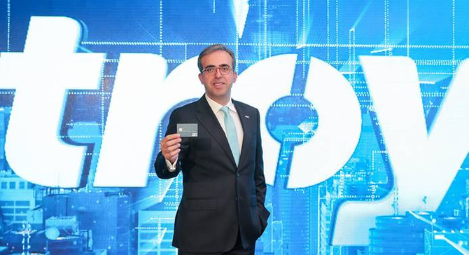 Troy kartlarla işlem hacmi 1,5 milyar lirayı geçti