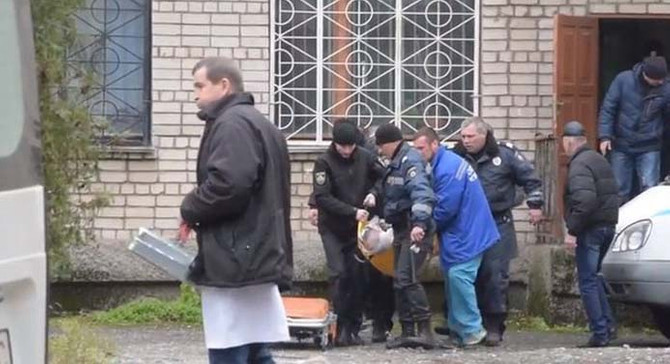 Ukrayna'da mahkemede patlama