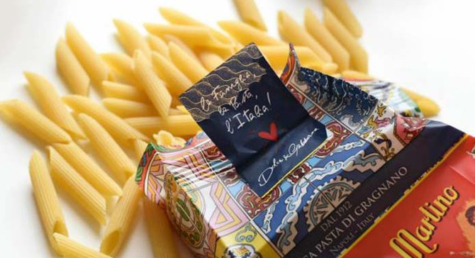 Lüks giyim markası Dolce & Gabbana, makarna satacak
