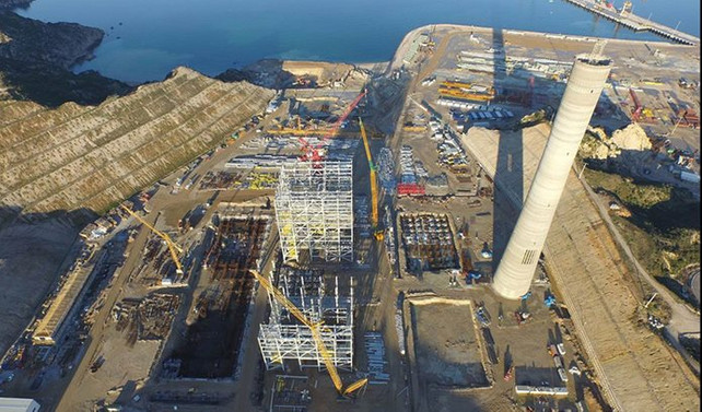 Karabiga'da elektrik üretimi başlıyor