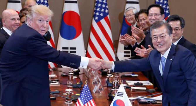 Trump: Kuzey Kore'ye karşı askeri güç kullanmaktan çekinmem
