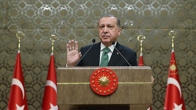 Erdoğan Muhtarlar Toplantısı'nda konuştu
