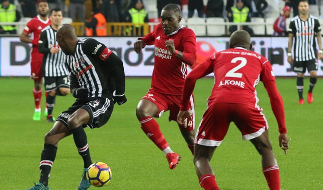 Beşiktaş, Sivas'tan puansız döndü