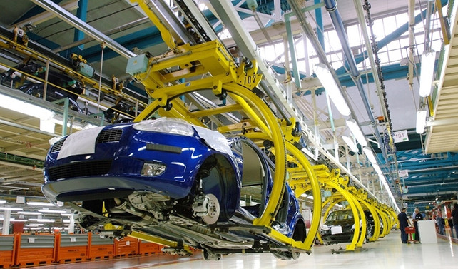 2016'da 1.3 milyon araç üretildi