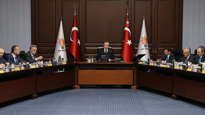 AK Parti MKYK toplantısı başladı