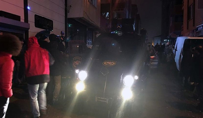 Kağıthane'de çatışma: 1 polis yaralandı
