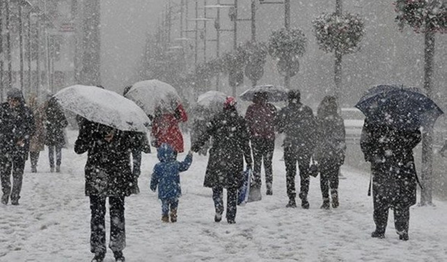 Batı Akdeniz için yoğun kar uyarısı