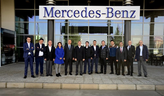 Mercedes-Benz Türk, OSD üyelerini ağırladı