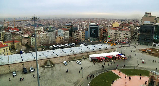 Taksim'e yapılacak camiye ruhsat verildi