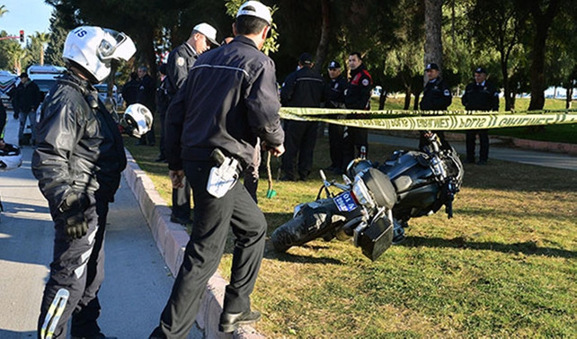 Törene giden polis kazada şehit oldu