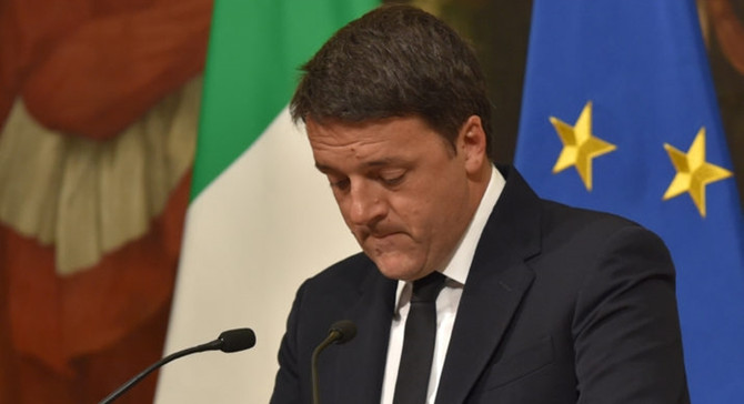 Renzi partisinin liderliğinden ayrıldı
