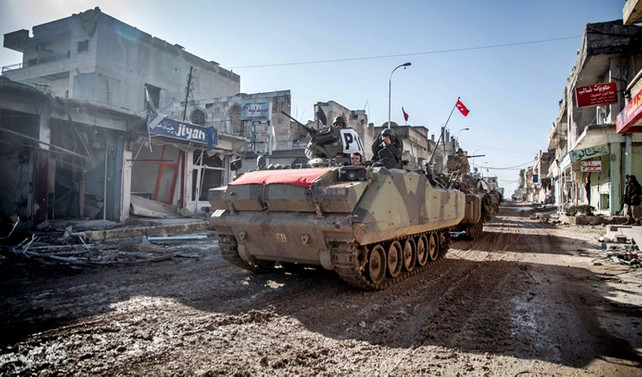 El Bab'da 1 asker şehit oldu