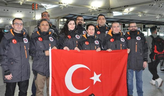 Türk heyeti Antarktika'da