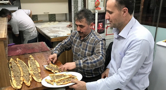 Bol malzemeli Terme pidesi…