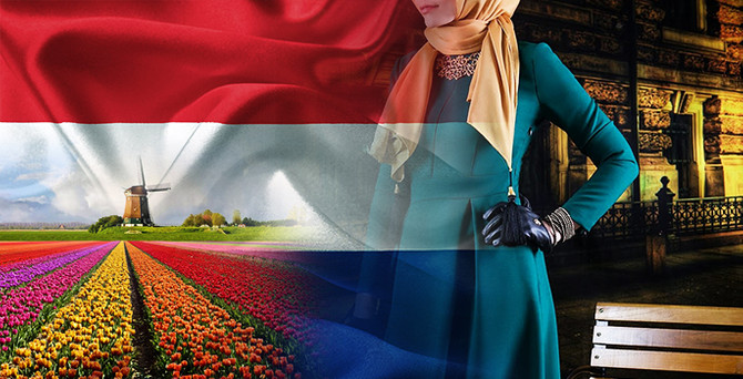 Hollandalı müşteri tesettür giyim ürünleri satın alacak