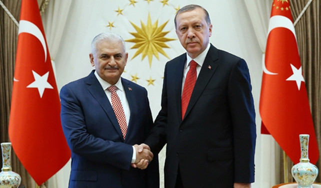 Erdoğan ve Yıldırım'dan sürpriz görüşme