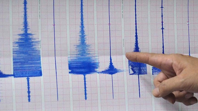Akdeniz'de 3.9 büyüklüğünde deprem