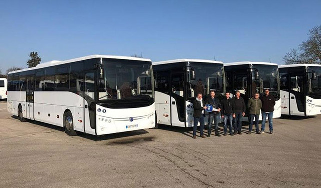 TEMSA, Fransa'ya 22 otobüs teslim etti