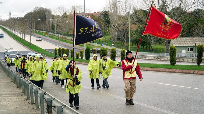 57. Alay tarihine yürüyor