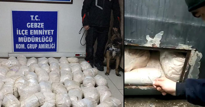 2 milyon uyuşturucu hap ele geçirildi